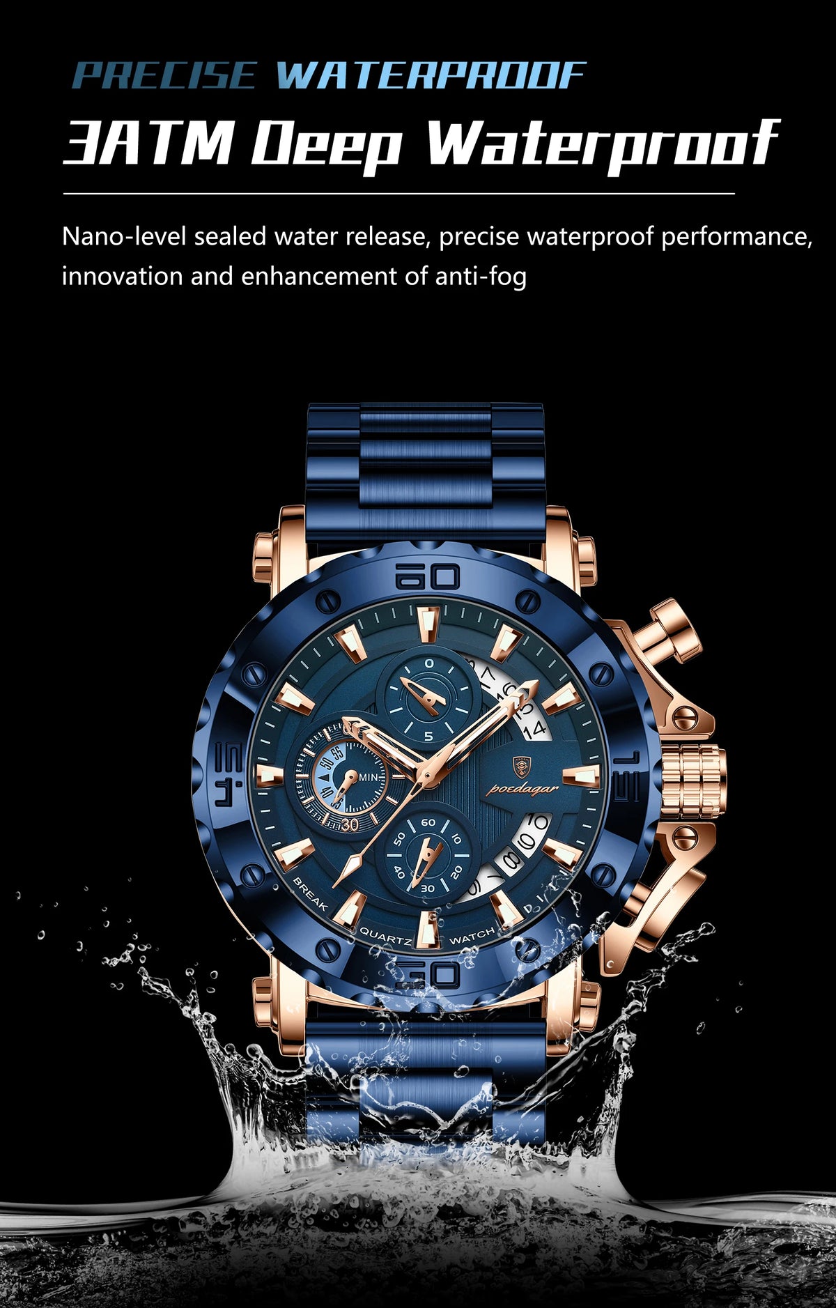 POEDAGAR Watch | Model 892