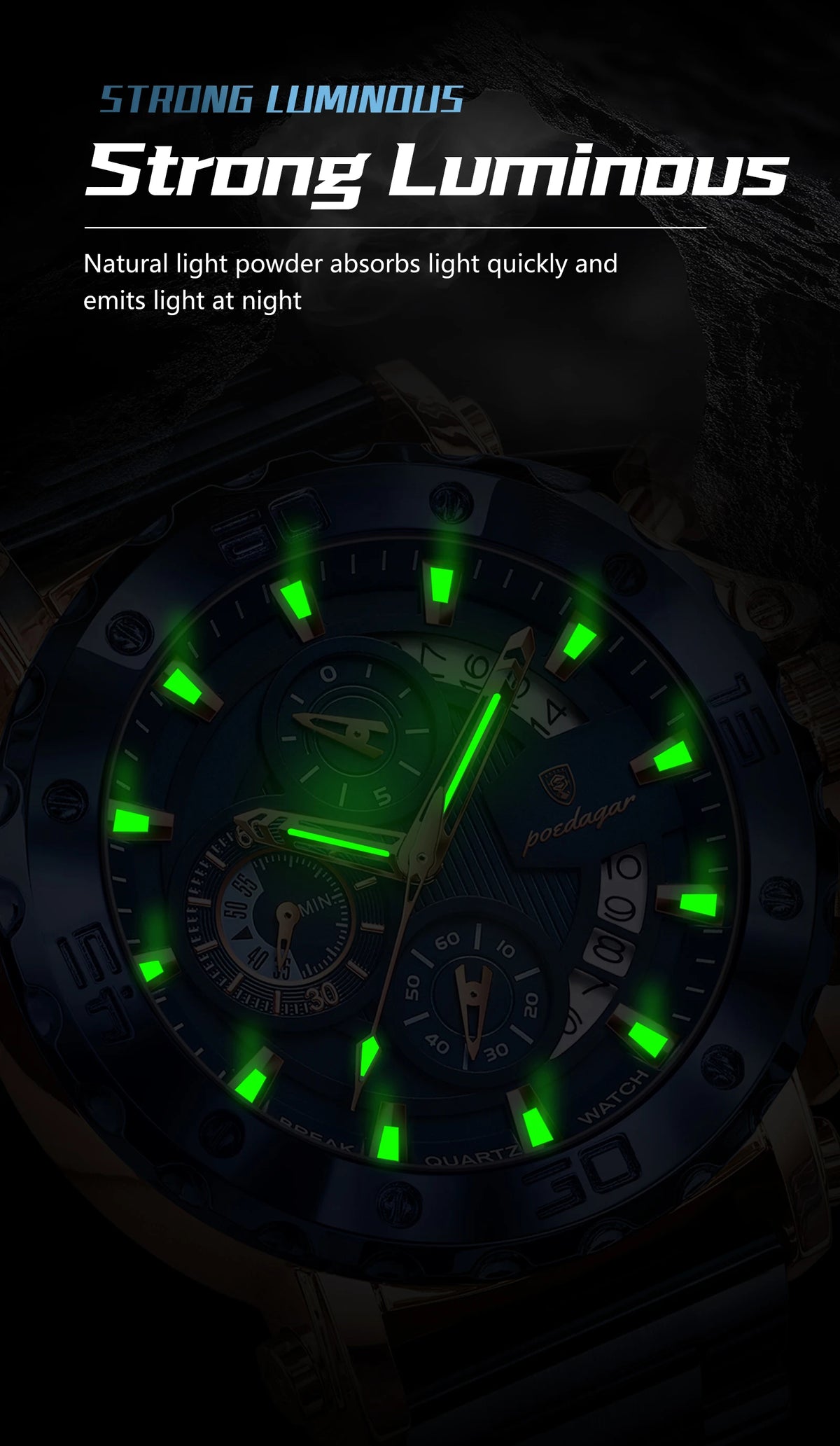 POEDAGAR Watch | Model 892