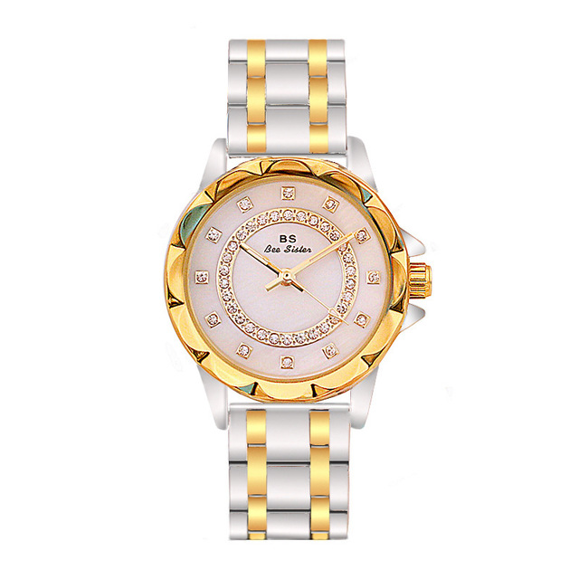 Éléonore de Sauveterre | Linked watch full diamond female watch
