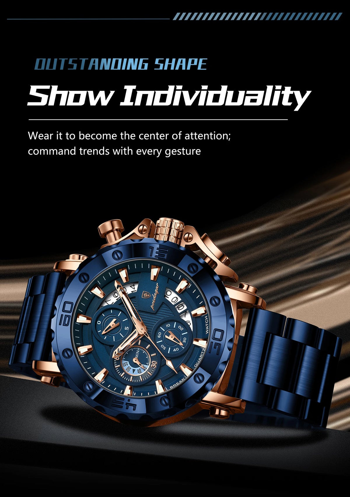 POEDAGAR Watch | Model 892