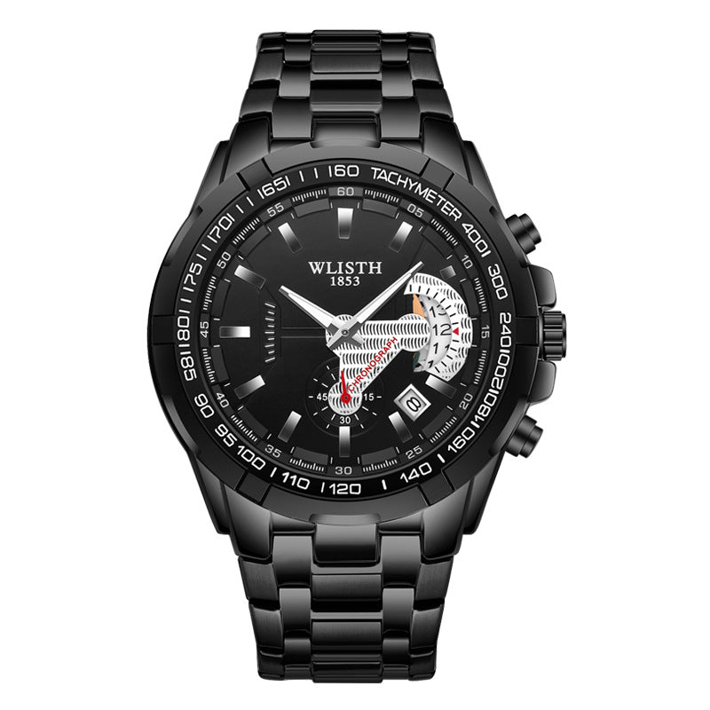 WLISTH (Wolishi) Sport-Luxury Chronograph Quartz Watch – 47 mm Men’s