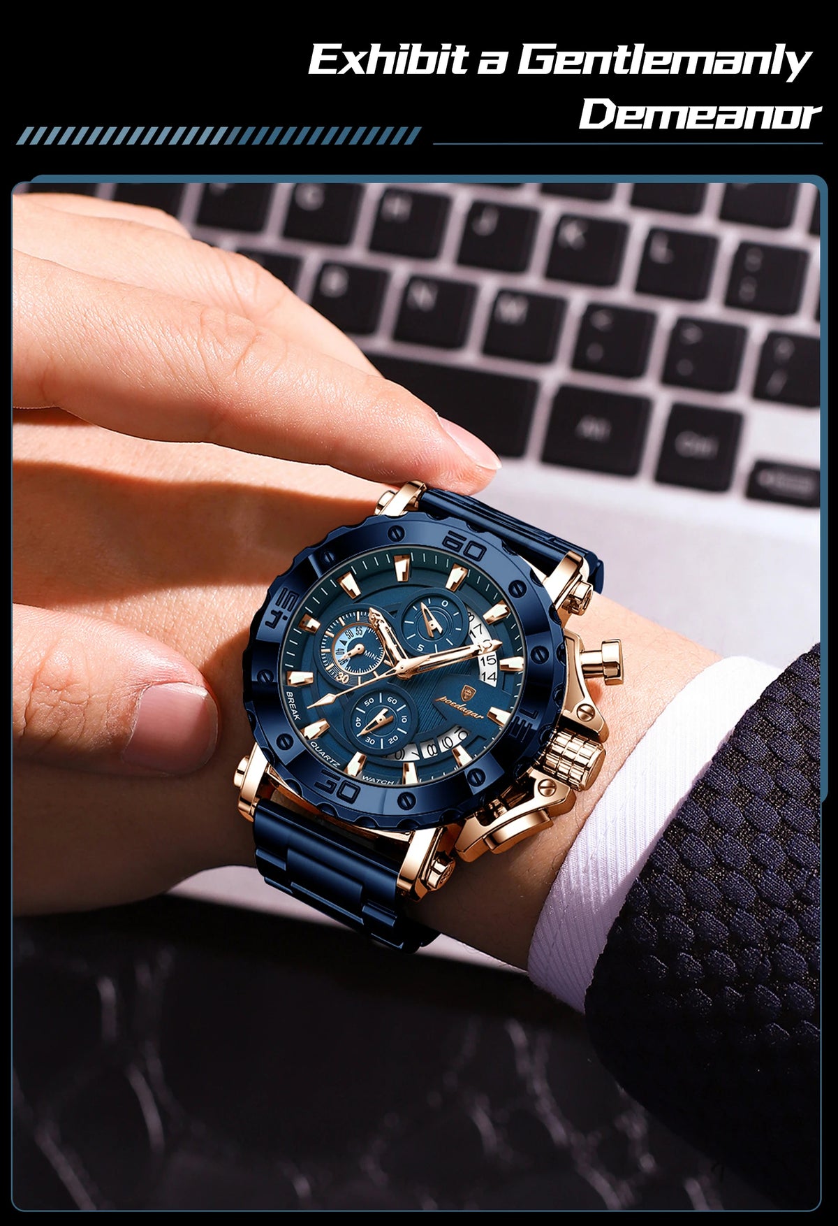 POEDAGAR Watch | Model 892