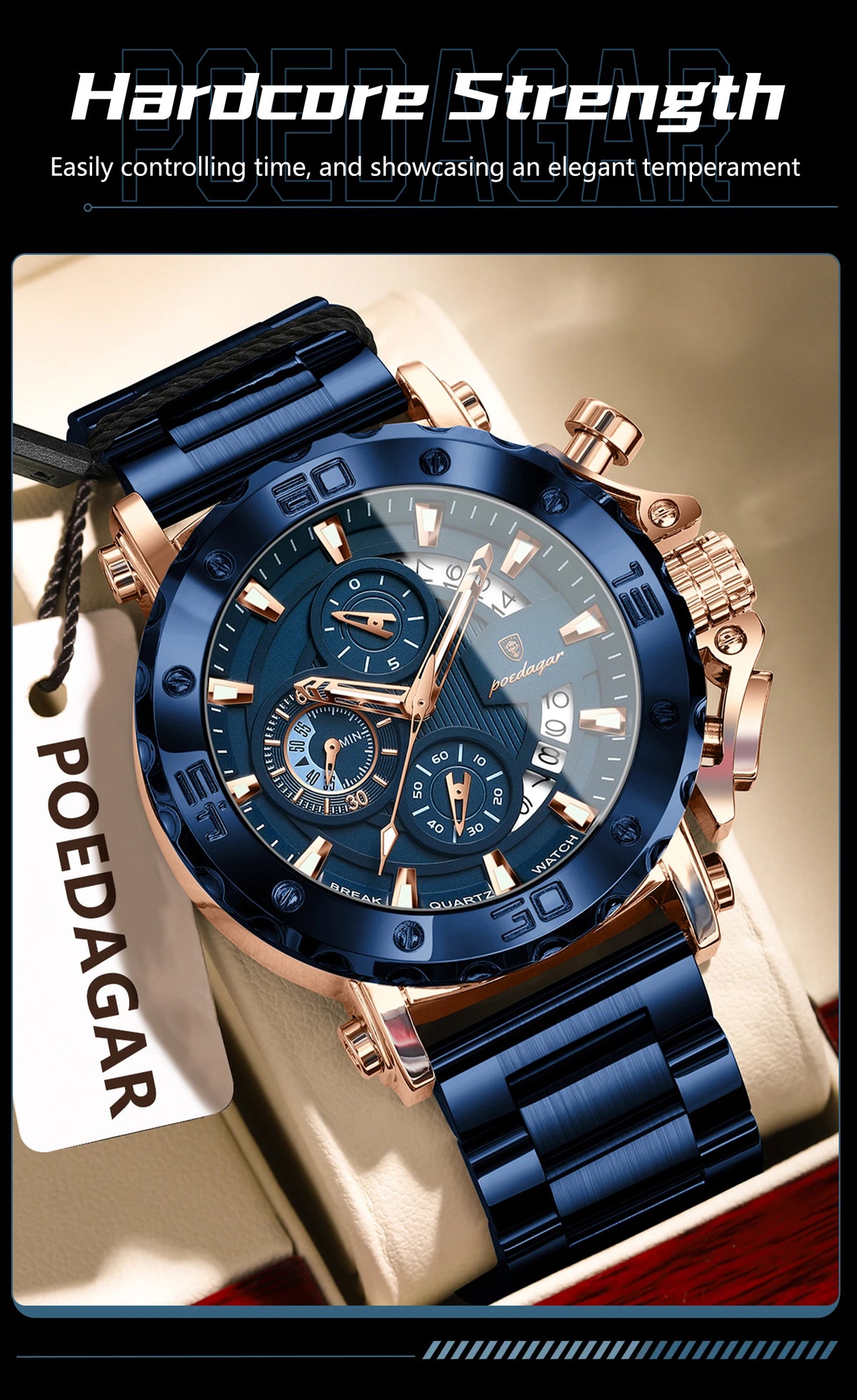 POEDAGAR Watch | Model 892