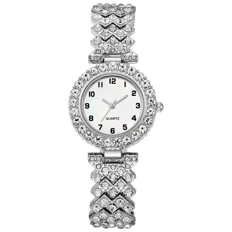 Luxury Minimalist Women’s Watch & Bracelet Set – Ultra-Slim Elegance