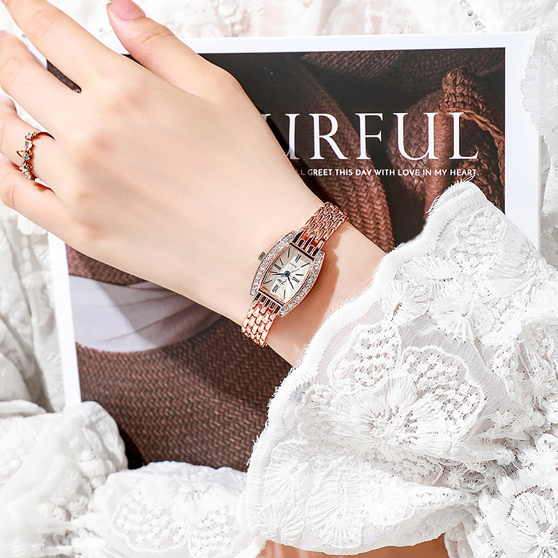 Élisabeth de Vire | Women's Bucket-shaped Square Fashion Watch Fashion Jewelry