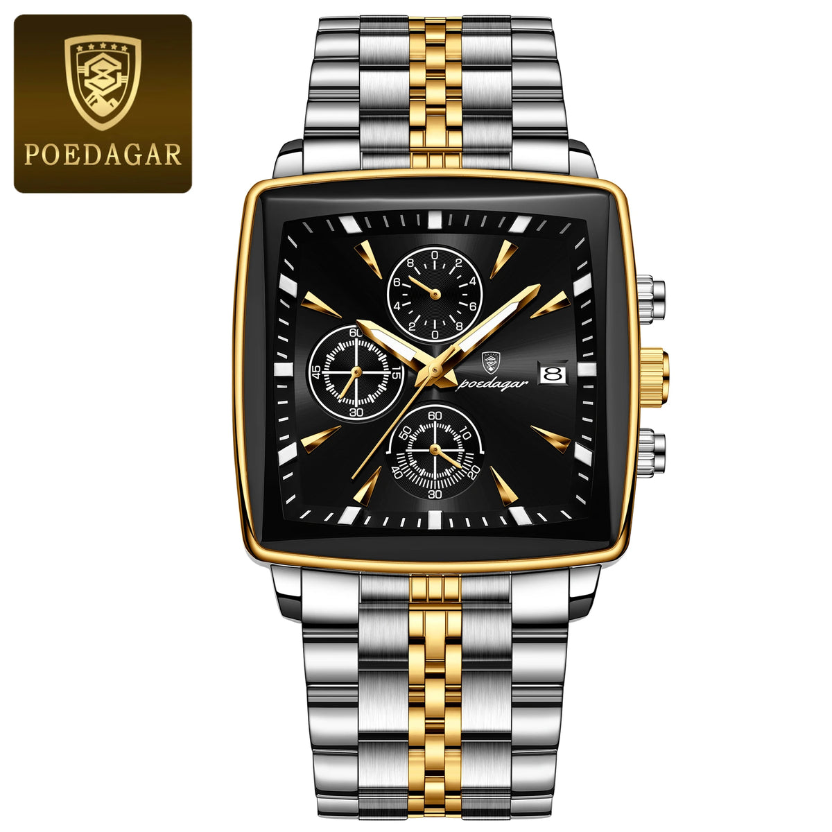 POEDAGAR Model866 GoldBlack