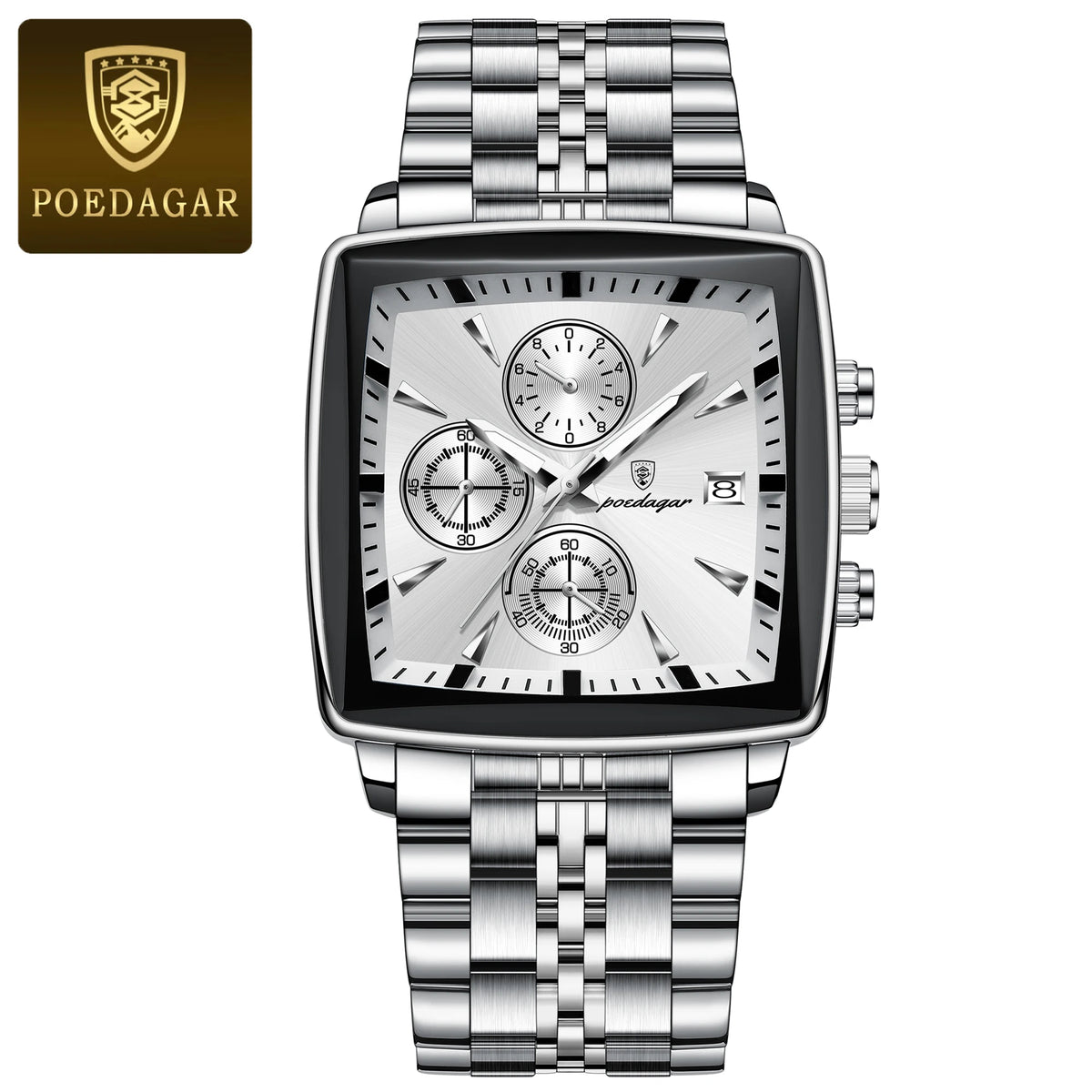 POEDAGAR Model866 Silverwhite