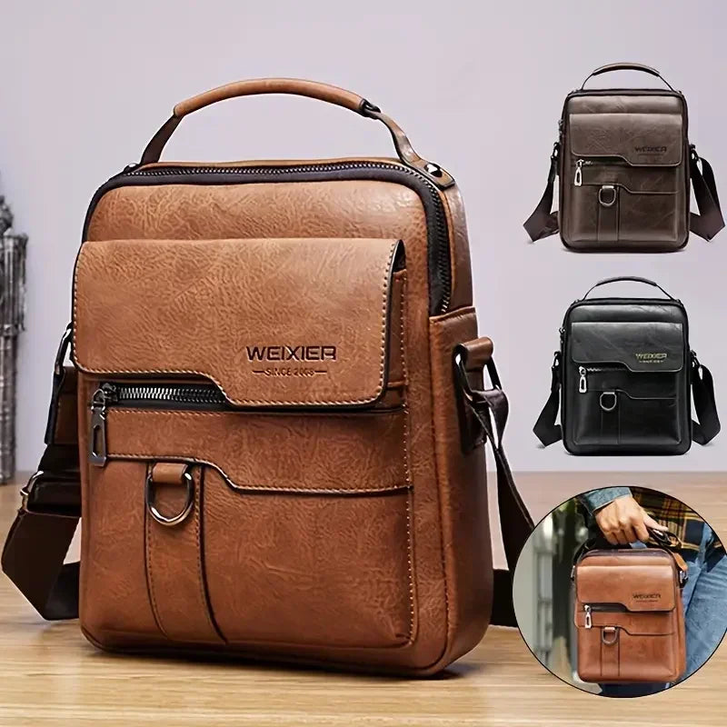 WEIXIER | Messenger Men's Bag One Shoulder Retro Business